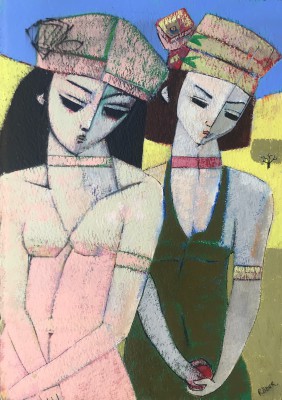 British Artist Endre RODER - Just Between the Two of Us